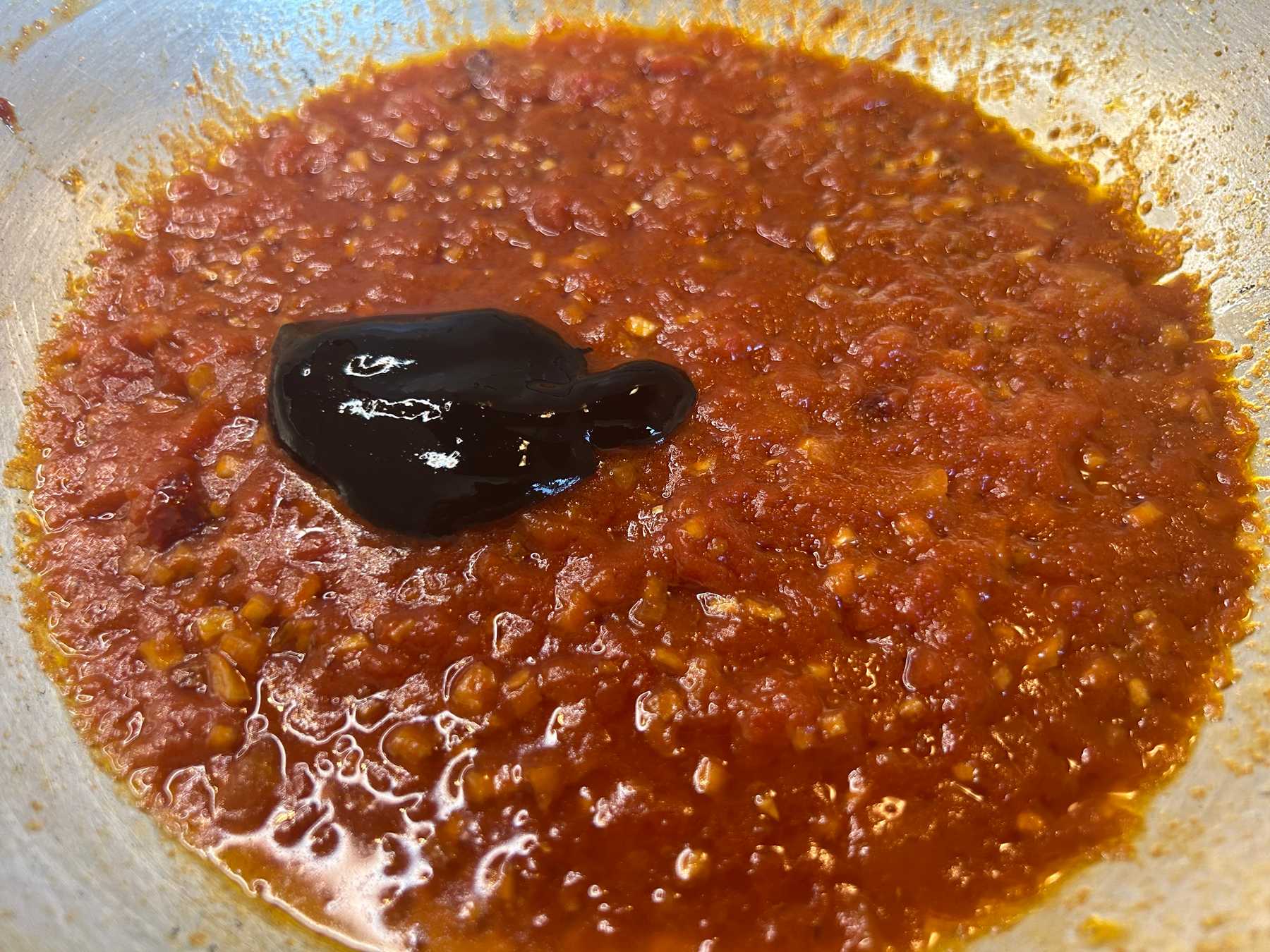 イカスミとしょうがのアラビアータの作り方5の画像